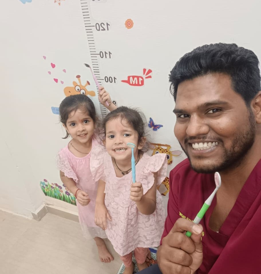 Child dental checkup